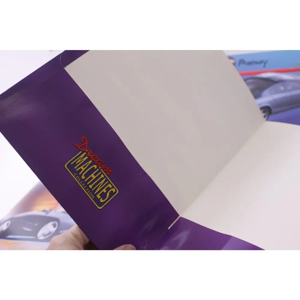 Sports Car, Portfolio, Lot, Paper Folder, Set of 6, Automotive, ~ 260115-WH 903